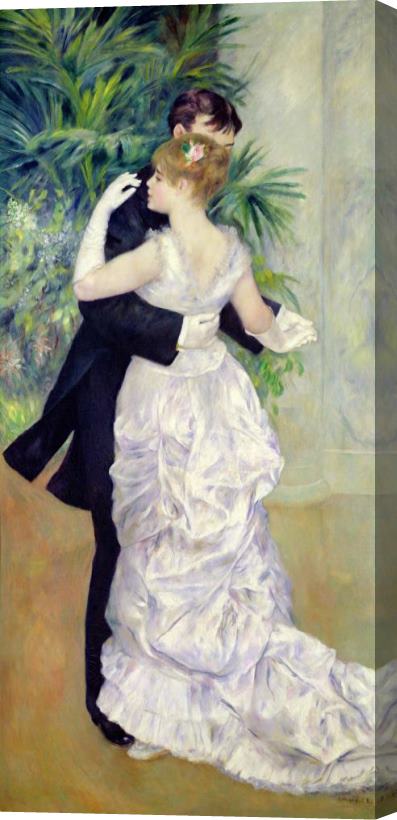 Pierre Auguste Renoir Dance in the City Stretched Canvas Painting / Canvas Art