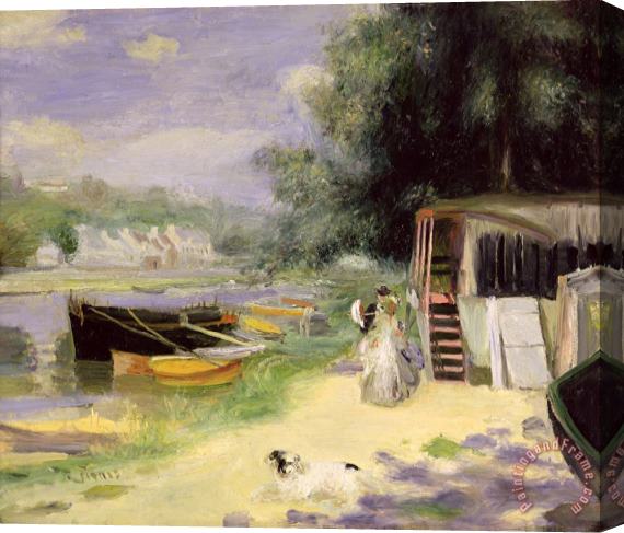 Pierre Auguste Renoir La Grenouillere Stretched Canvas Print / Canvas Art