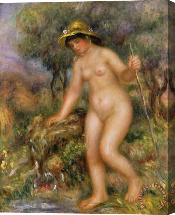 Pierre Auguste Renoir La Source or Gabrielle Nue Stretched Canvas Print / Canvas Art