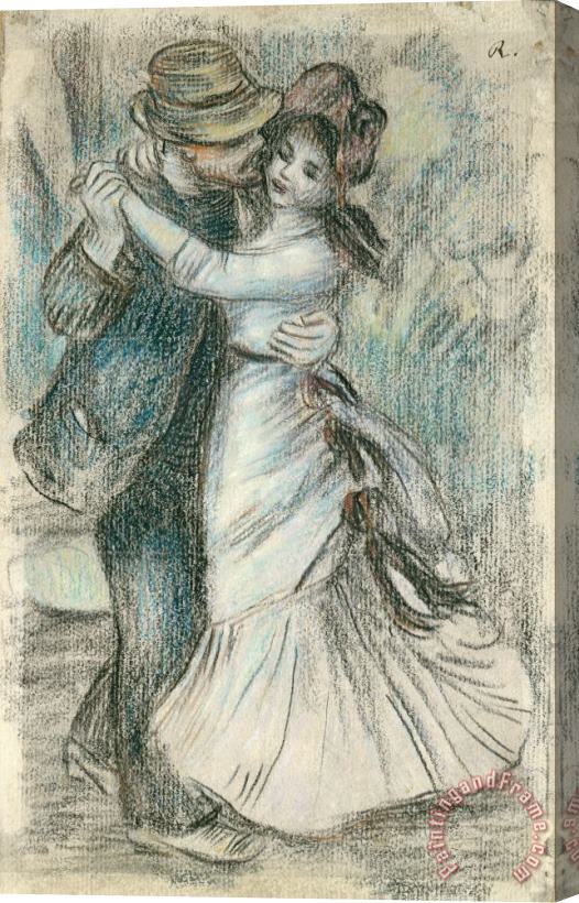 Pierre Auguste Renoir The Dance Stretched Canvas Painting / Canvas Art