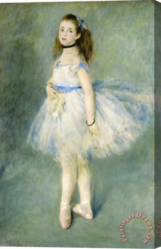 Pierre Auguste Renoir The Dancer Stretched Canvas Print / Canvas Art