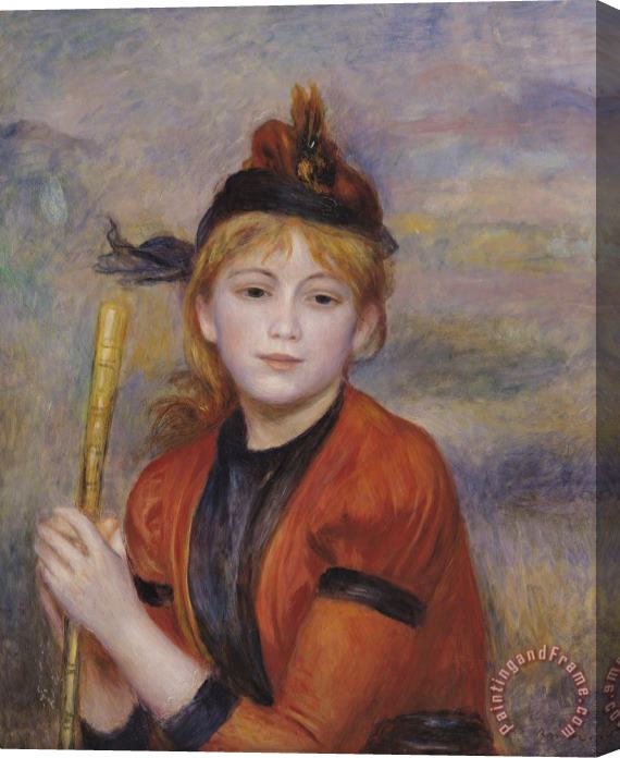Pierre Auguste Renoir The Rambler Stretched Canvas Painting / Canvas Art