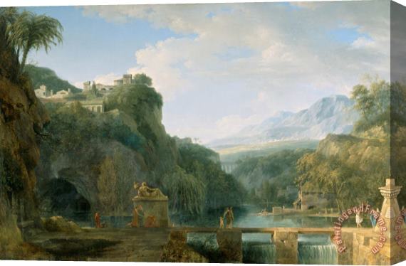 Pierre Henri de Valenciennes Landscape of Ancient Greece Stretched Canvas Painting / Canvas Art