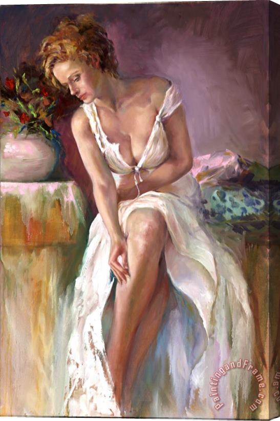 Pino Daeni Angelica Stretched Canvas Painting / Canvas Art