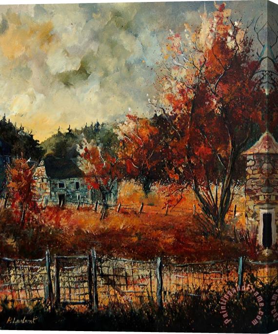 Pol Ledent Fall in Vivy Stretched Canvas Print / Canvas Art