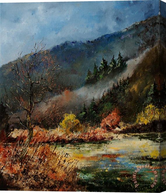 Pol Ledent River Semois Stretched Canvas Print / Canvas Art