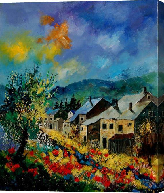 Pol Ledent Summer in Mogimont Stretched Canvas Print / Canvas Art