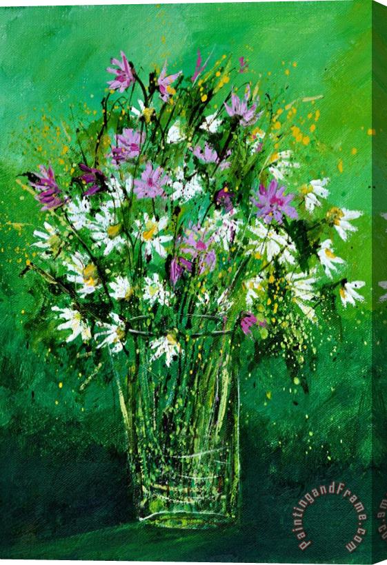Pol Ledent Wild Flowers 450150 Stretched Canvas Print / Canvas Art