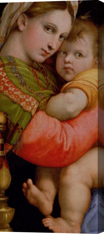 Raphael The Madonna Of The Chair Stretched Canvas Print / Canvas Art