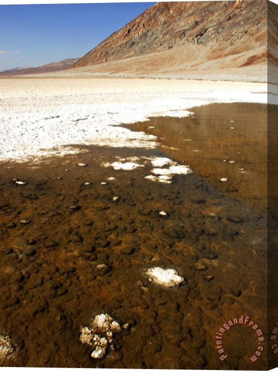 Raymond Gehman Badwater Basin in Death Valley National Park California Stretched Canvas Print / Canvas Art