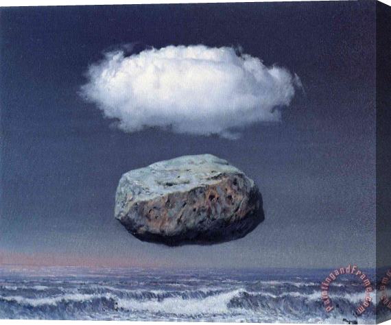 rene magritte Clear Ideas 1958 Stretched Canvas Print / Canvas Art