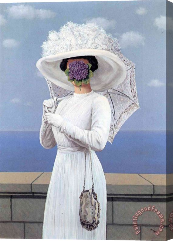 rene magritte Great War 1964 Stretched Canvas Print / Canvas Art