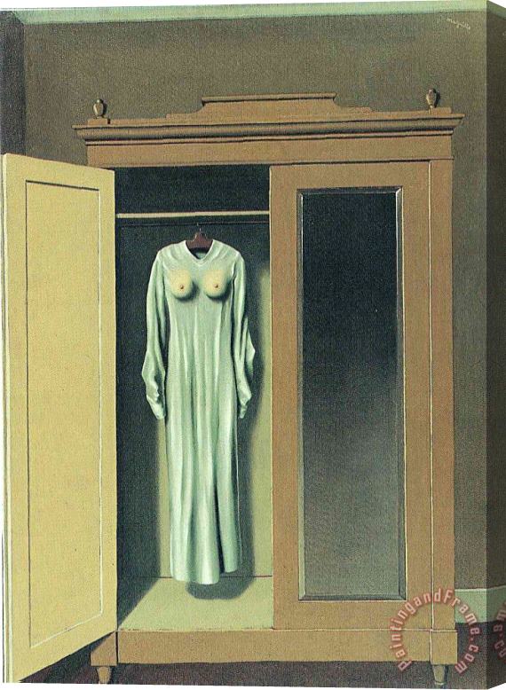 rene magritte Homage to Mack Sennett 1934 Stretched Canvas Painting / Canvas Art