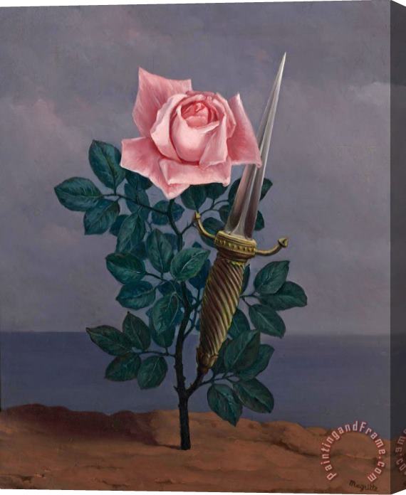 rene magritte The Blow to The Heart 1952 Stretched Canvas Print / Canvas Art