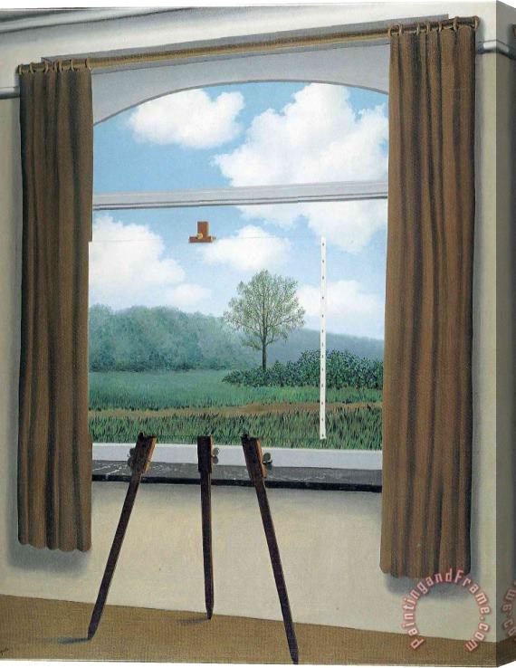 rene magritte The Human Condition 1933 Stretched Canvas Print / Canvas Art