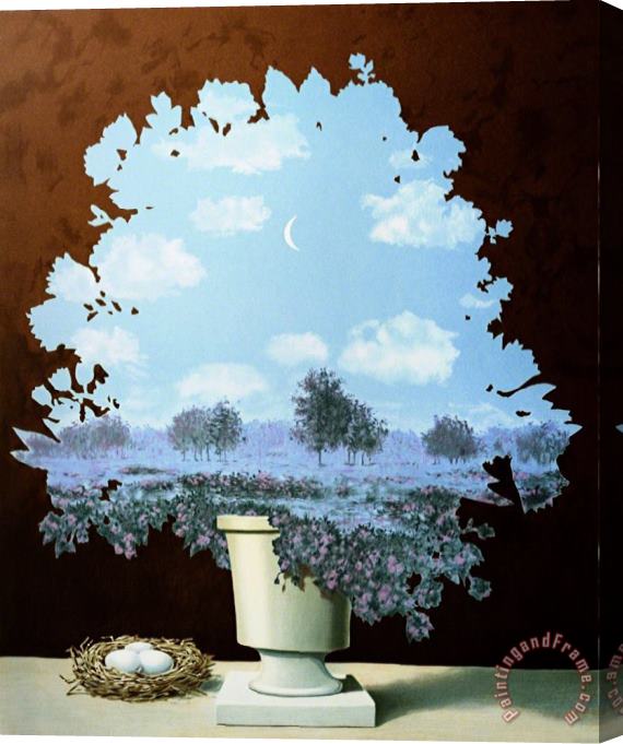 rene magritte The Land of Miracles 1964 Stretched Canvas Print / Canvas Art