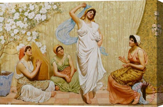 Robert Fowler The Dance of Salome Stretched Canvas Painting / Canvas Art