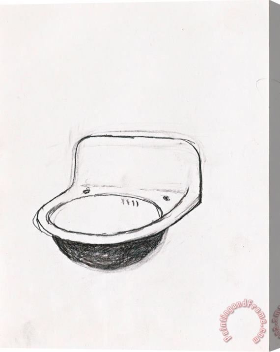 Robert Gober Untitled (sink) Stretched Canvas Painting / Canvas Art
