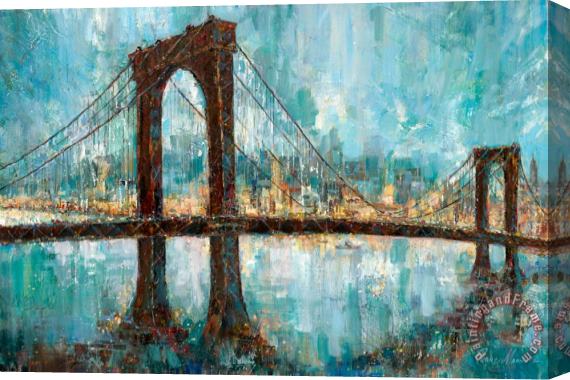 Ruane Manning Manhattan Memories Stretched Canvas Painting / Canvas Art
