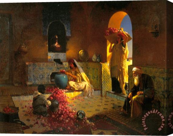 Rudolf Ernst The Perfume Maker Stretched Canvas Painting / Canvas Art