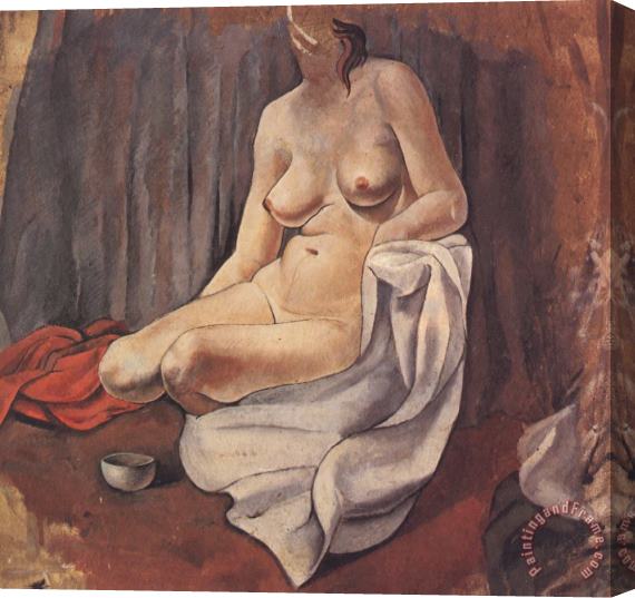 Salvador Dali Female Nude 1 Stretched Canvas Print / Canvas Art
