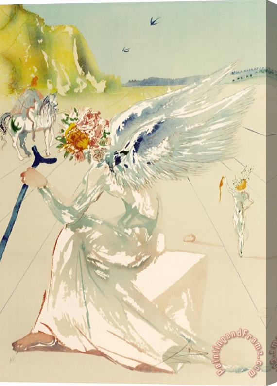 Salvador Dali Homage to Homer Suite Helen of Troy, 1977 Stretched Canvas Painting / Canvas Art