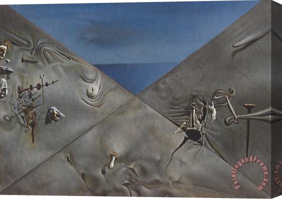 Salvador Dali Hyperxiological Sky Stretched Canvas Print / Canvas Art