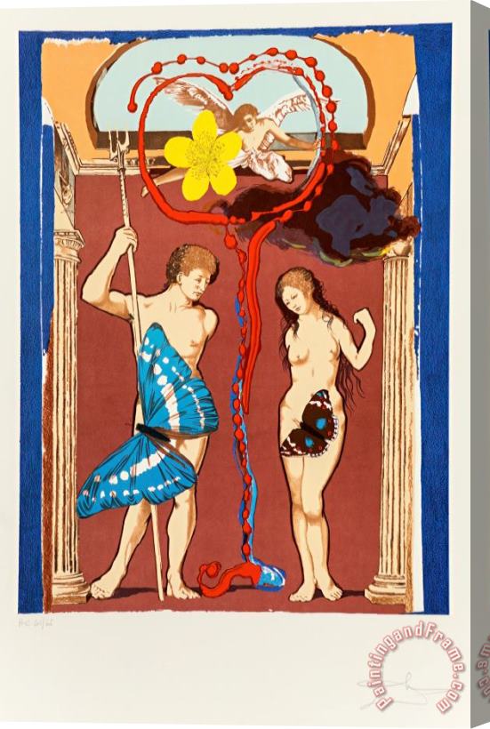Salvador Dali Le Judgement, From Triumphe De L'amour, 1978 Stretched Canvas Painting / Canvas Art