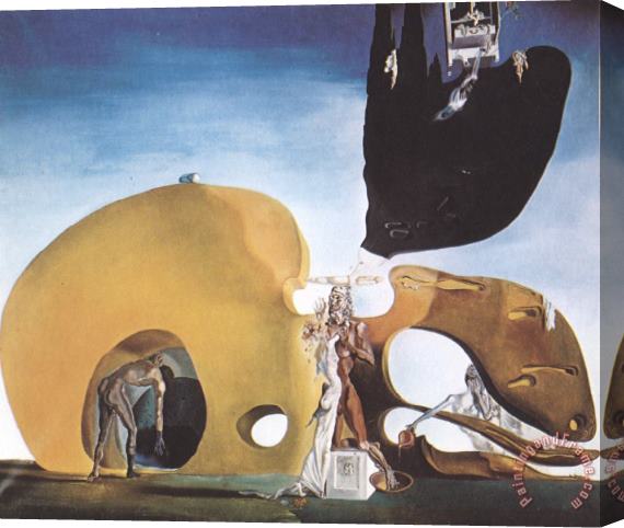 Salvador Dali The Birth of Liquid Desires Stretched Canvas Painting / Canvas Art
