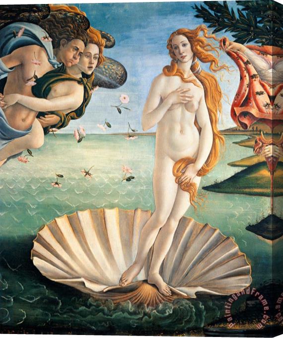 Sandro Botticelli Birth Of Venus Stretched Canvas Painting / Canvas Art