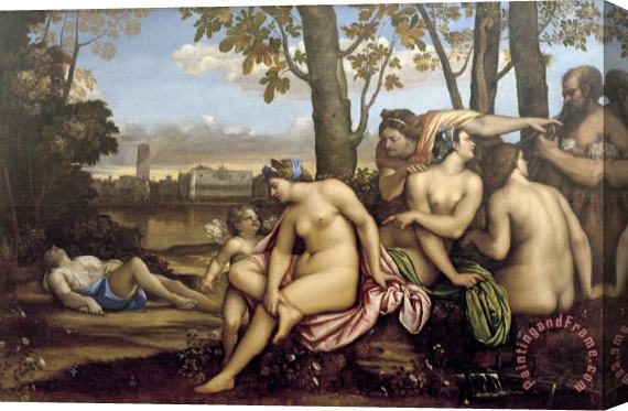 Sebastiano del Piombo Morte Di Adone Stretched Canvas Print / Canvas Art