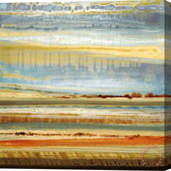 Selina Rodriguez Earth Layers I Stretched Canvas Painting / Canvas Art