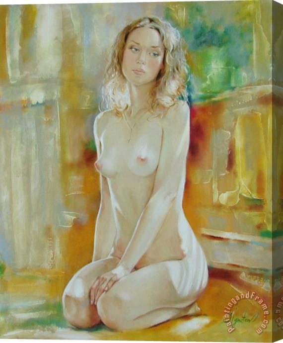 Sergey Ignatenko Alone at home Stretched Canvas Painting / Canvas Art