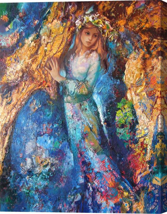 Sergey Ignatenko Fairy forest Stretched Canvas Print / Canvas Art