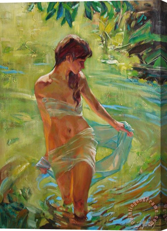 Sergey Ignatenko The allegory of summer Stretched Canvas Painting / Canvas Art