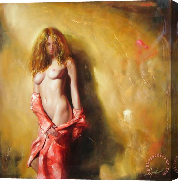 Sergey Ignatenko The sun in red Stretched Canvas Painting / Canvas Art