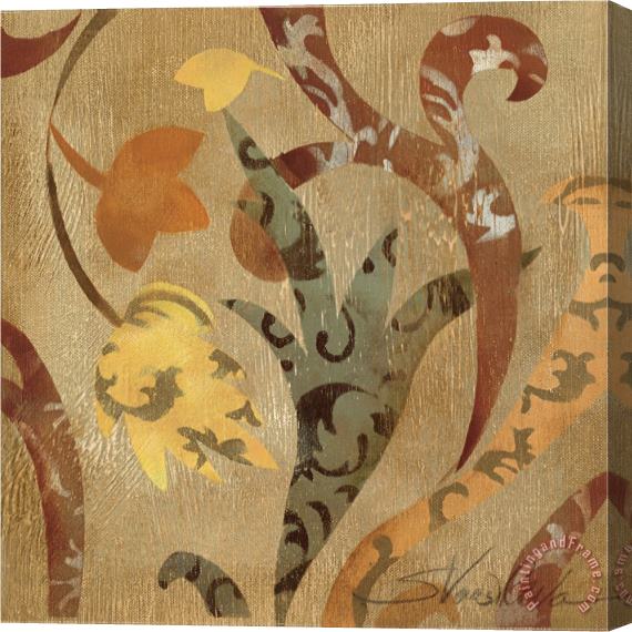 Silvia Vassileva Floral Fragment Iv Stretched Canvas Print / Canvas Art