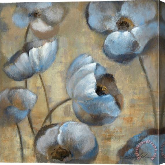 Silvia Vassileva Flowers in Dusk Stretched Canvas Print / Canvas Art