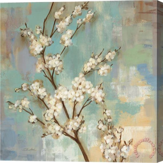 Silvia Vassileva Kyoto Blossoms II Stretched Canvas Print / Canvas Art