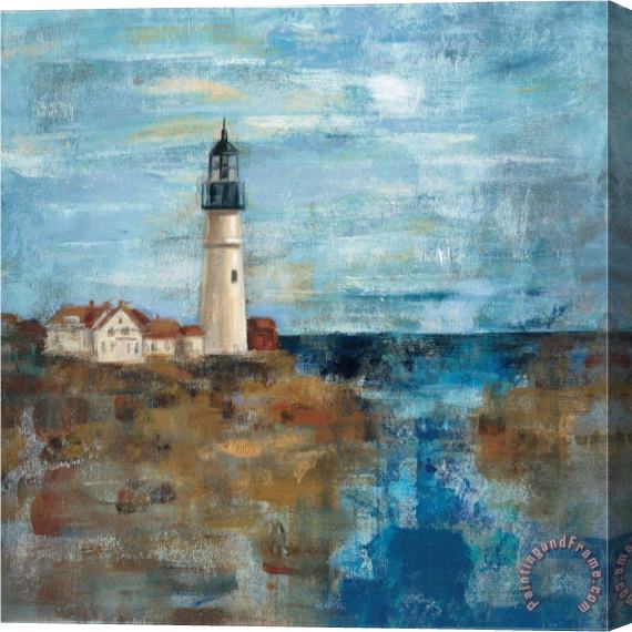 Silvia Vassileva Lighthouse Dream Stretched Canvas Print / Canvas Art
