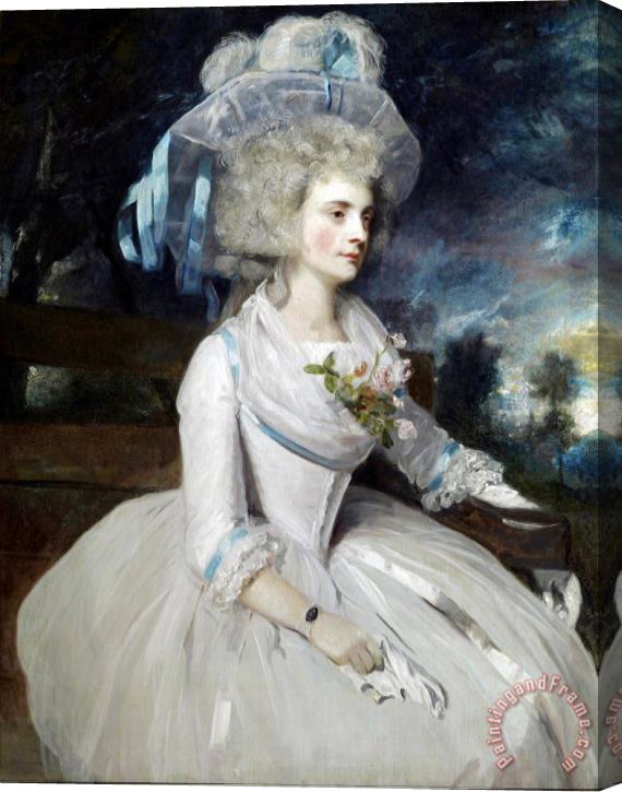 Sir Joshua Reynolds Selina, Lady Skipwith Stretched Canvas Painting / Canvas Art