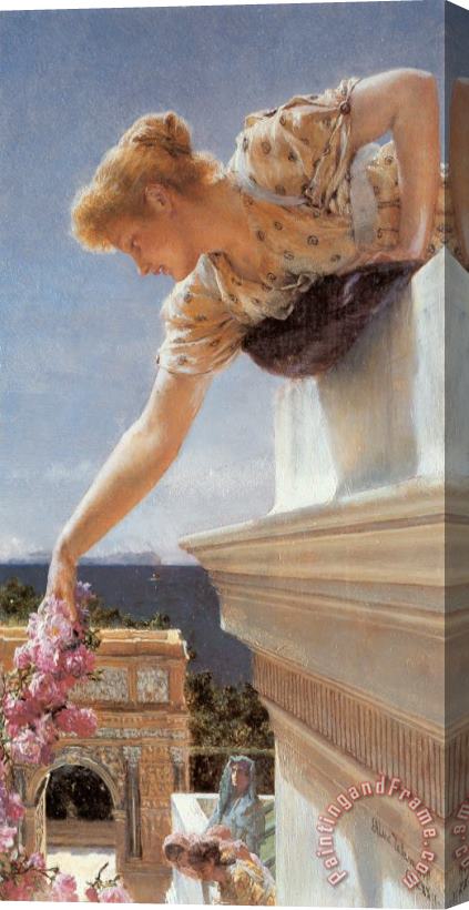 Sir Lawrence Alma-Tadema God Speed! Stretched Canvas Print / Canvas Art