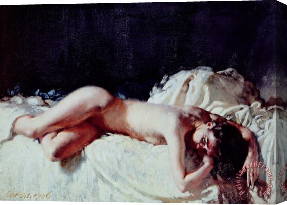 Sir William Orpen Nude Study Stretched Canvas Print / Canvas Art