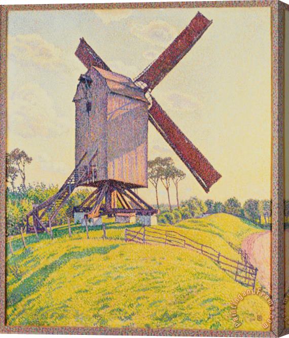 Theo van Rysselberghe Kalf Mill Stretched Canvas Print / Canvas Art