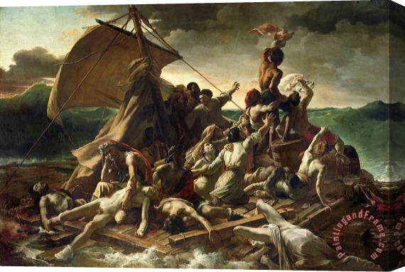 Theodore Gericault The Raft of the Medusa Stretched Canvas Print / Canvas Art