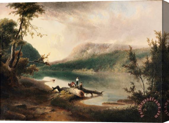 Thomas Doughty Delaware Water Gap Stretched Canvas Print / Canvas Art