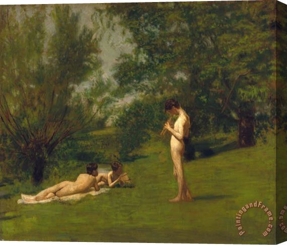 Thomas Eakins Arcadia Stretched Canvas Print / Canvas Art