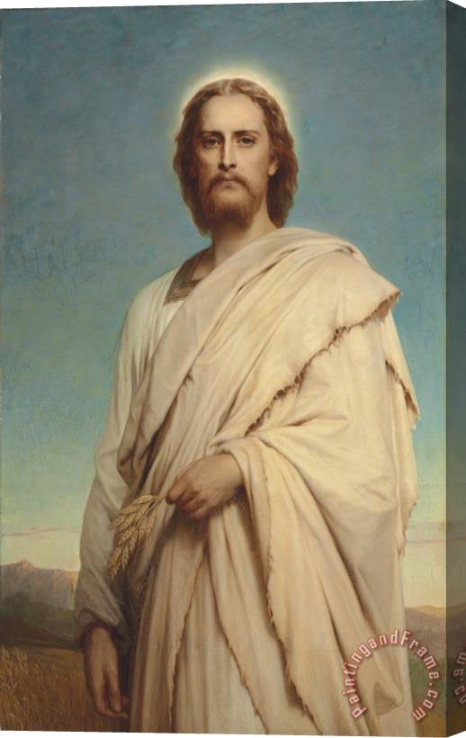 Thomas Francis Dicksee Christ of The Cornfield Stretched Canvas Print / Canvas Art