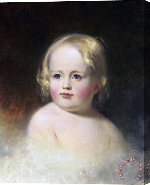 Thomas Sully Portrait of Alice Potter (mrs. James Dundas Lippincott) Stretched Canvas Print / Canvas Art