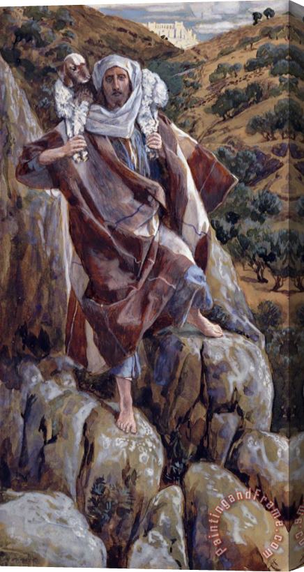 Tissot The Good Shepherd Stretched Canvas Painting / Canvas Art